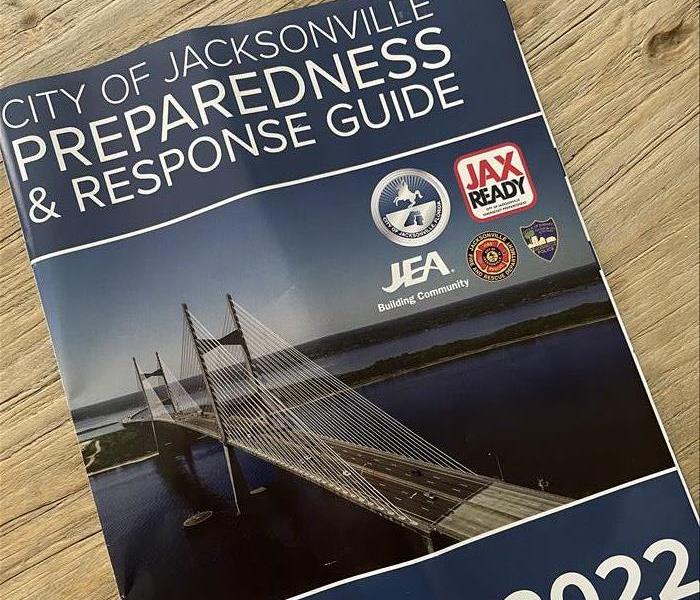 Image shows a magazine with Jacksonville Emergency Preparedness Tips 'Near Me'
